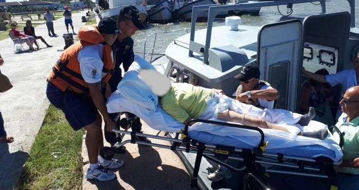 Capitania dos Portos transporta pacientes em estado grave