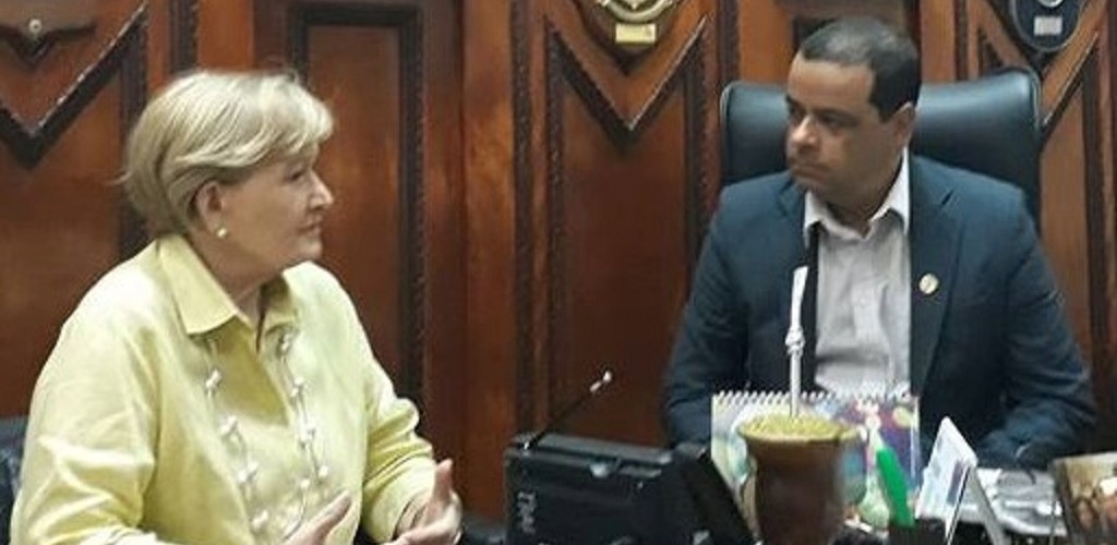 Presidente da Câmara recebeu a visita da senadora Ana Amélia Lemos