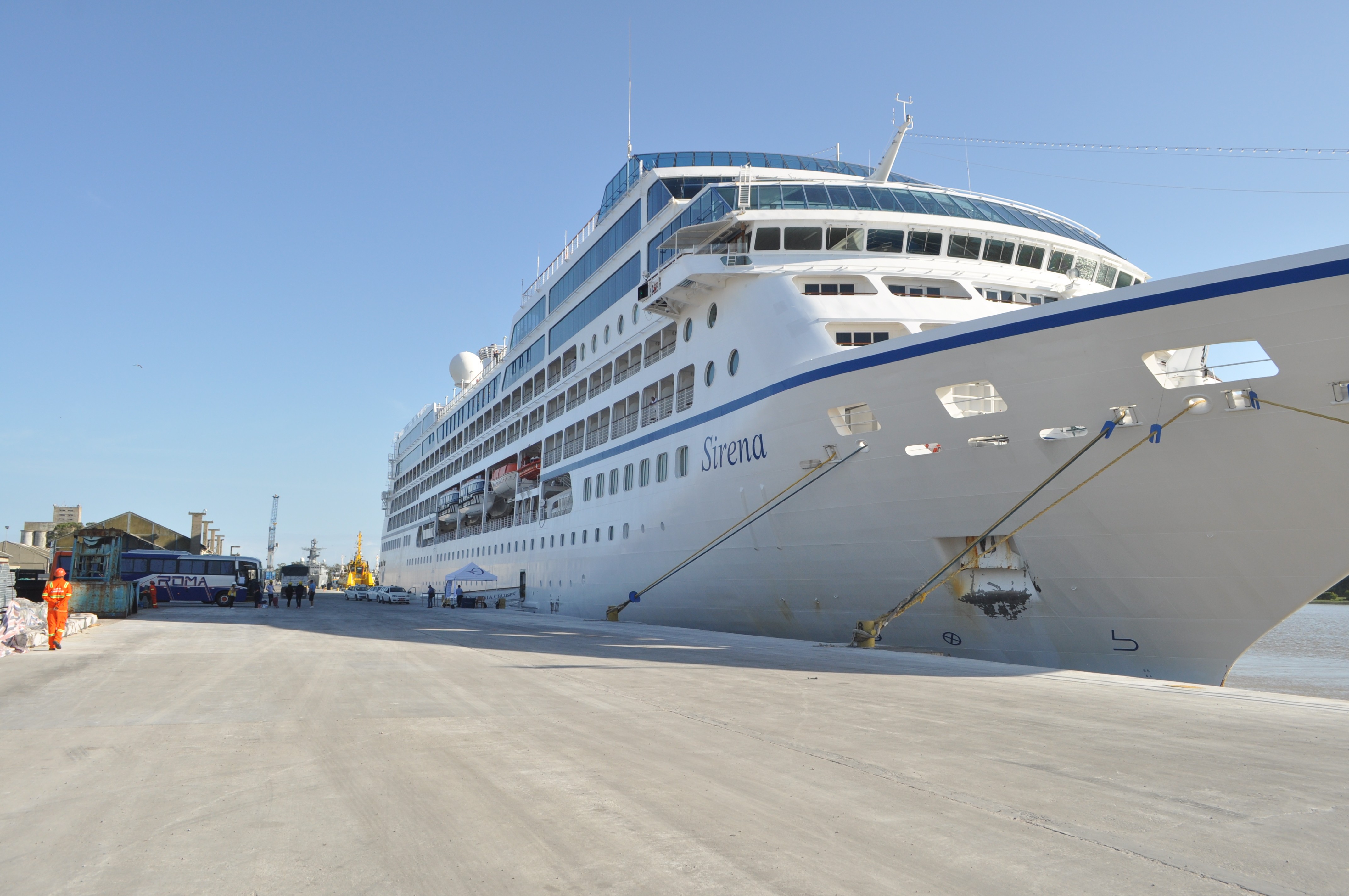 Dois transatlânticos devem atracar no Porto de Rio Grande ainda nesta temporada 