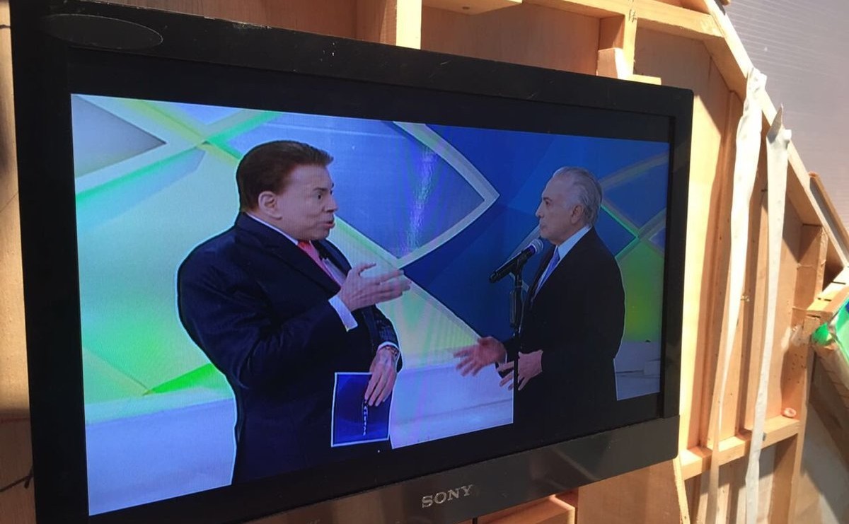 Temer defende reforma da Previdência no Programa Silvio Santos