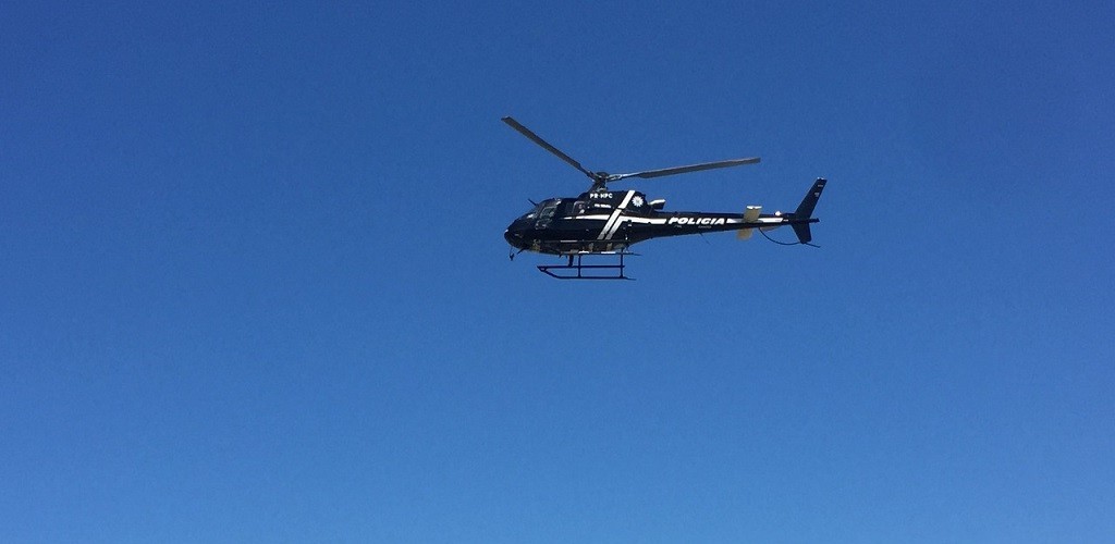 Polícia prende homem com auxílio de helicóptero em Rio Grande