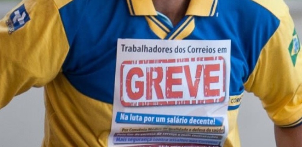 Nota dos Correios sobre a paralisação de empregados