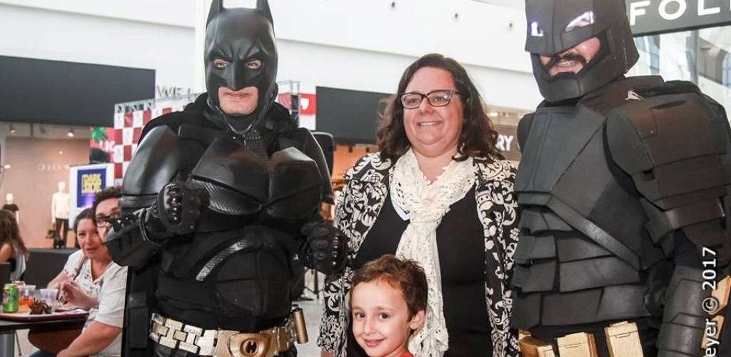 Super-herói por um dia no Partage Shopping Rio Grande 