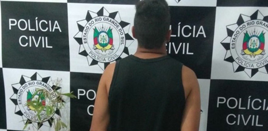 Homem é preso com planta de maconha e veículo furtado em Rio Grande