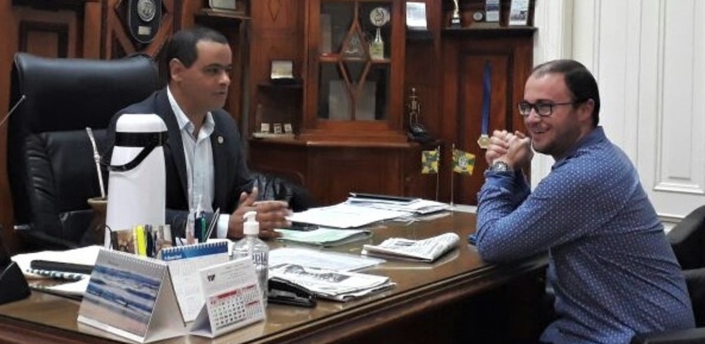 Presidente da Câmara recebe secretário da saúde