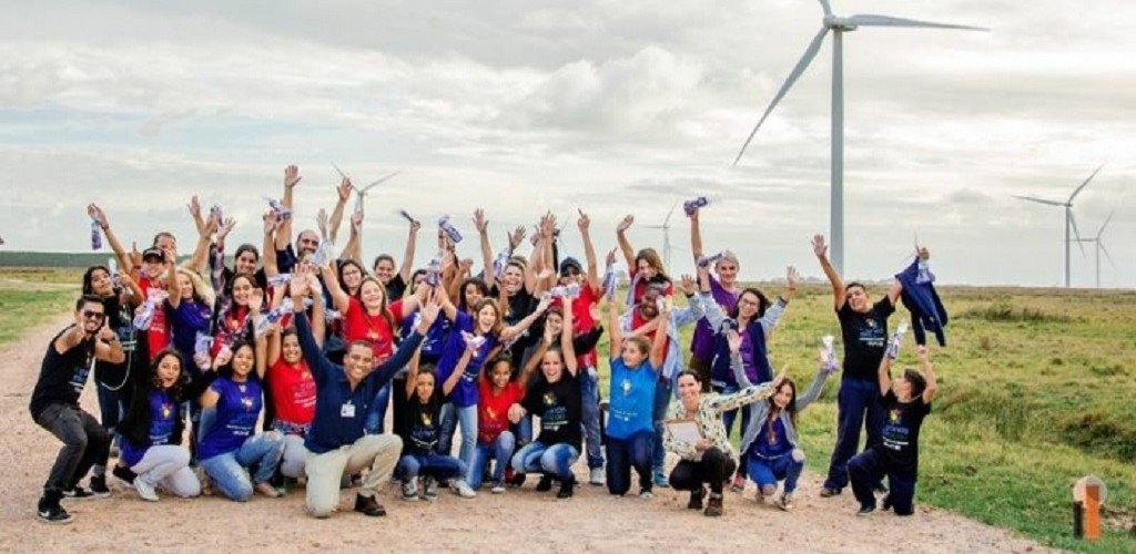 Projeto "Rio Grande Em Ação" e SMEd levam alunos da Rede ao Parque Eólico do Senandes