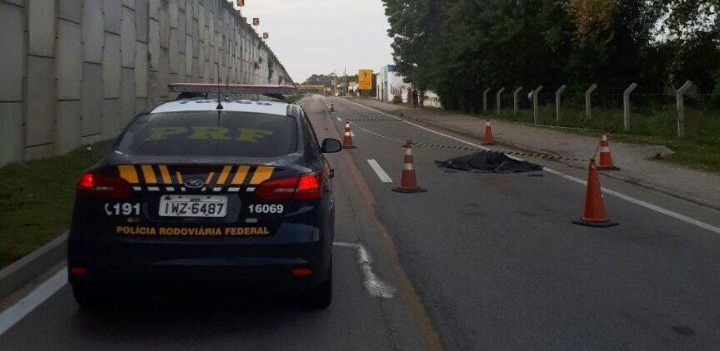 PRF atende atropelamento com morte no Povo Novo