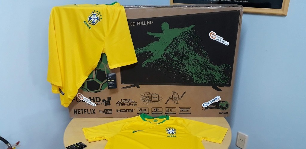 Promoção Golaço da Copa premiará o campeão com uma TV 42 polegadas