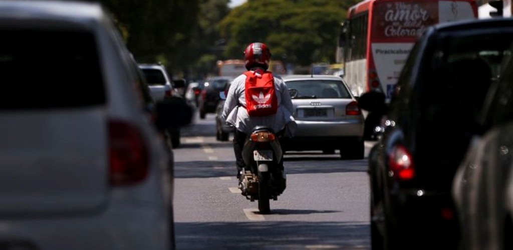 Número de motos é maior que o de carros em 45% das cidades