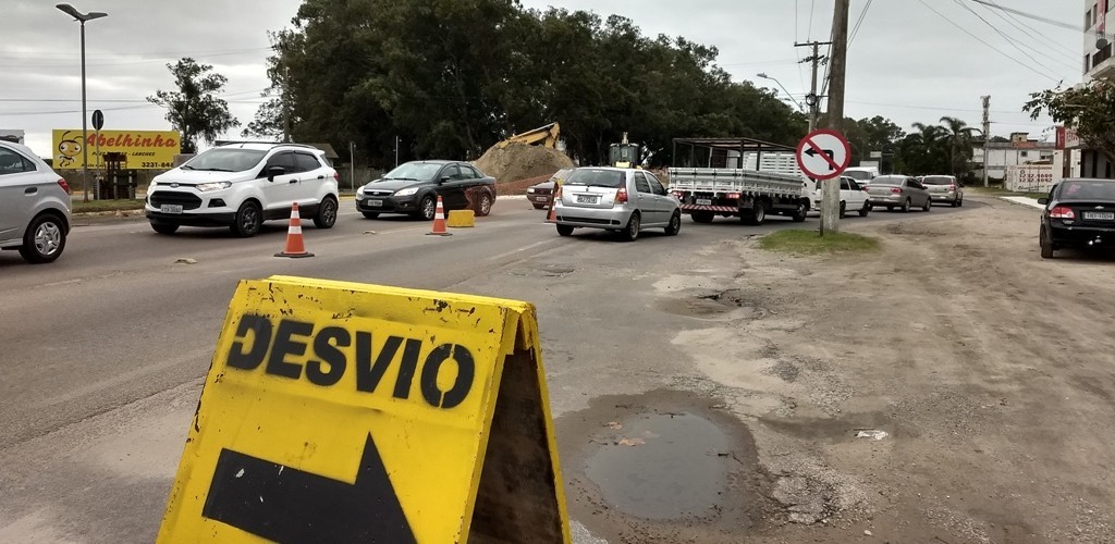 Obra na Avenida Itália deve ser finalizada nos próximos dias