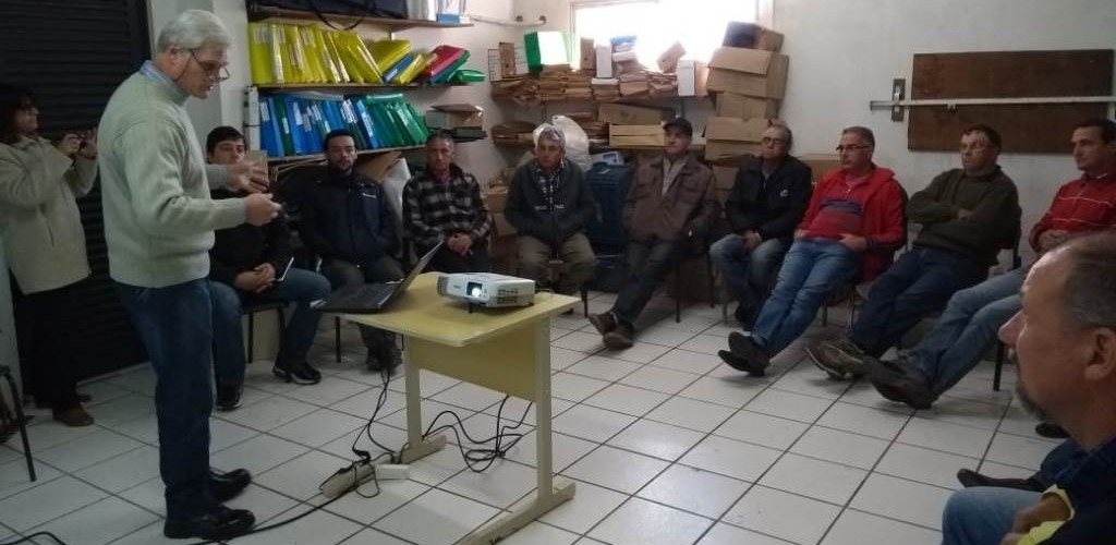 Produtores participam de curso de boas práticas agrícolas