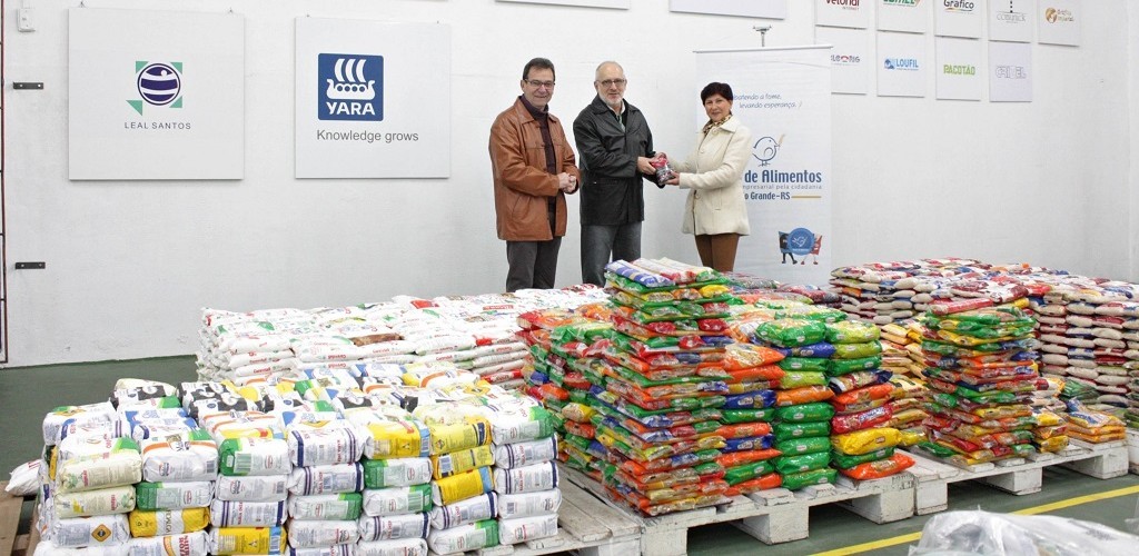 Entrada Solidária arrecada mais de 2 mil toneladas em alimentos