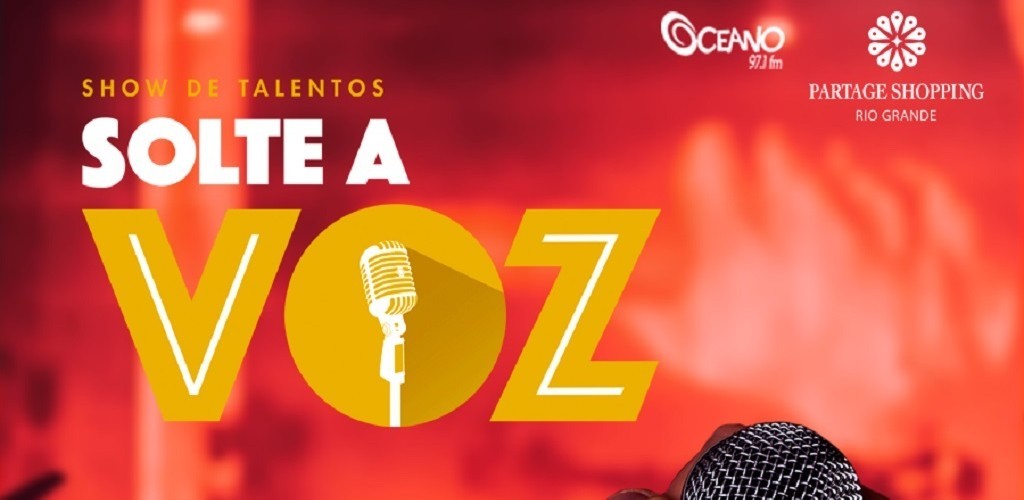 Grupo Oceano é parceiro do show de talentos Solte a Voz