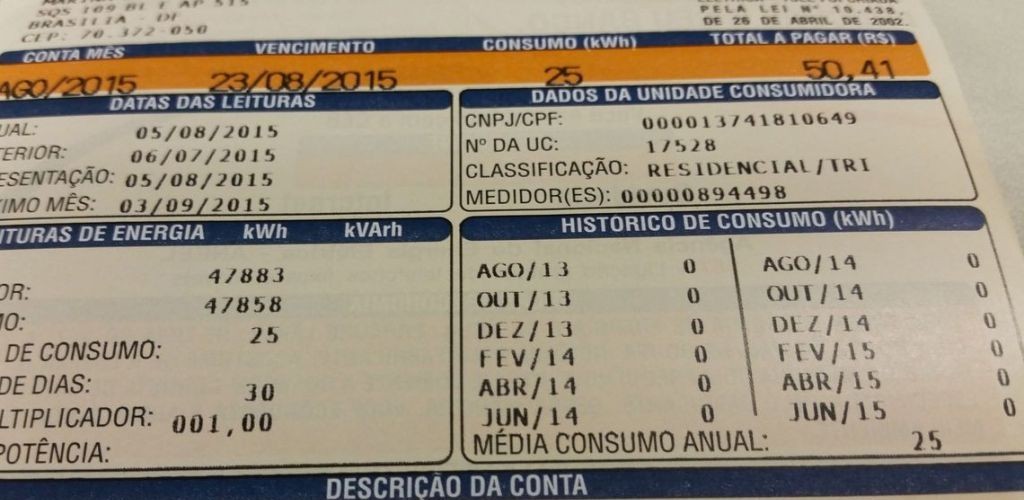 Energia elétrica impulsiona inflação oficial na prévia de julho