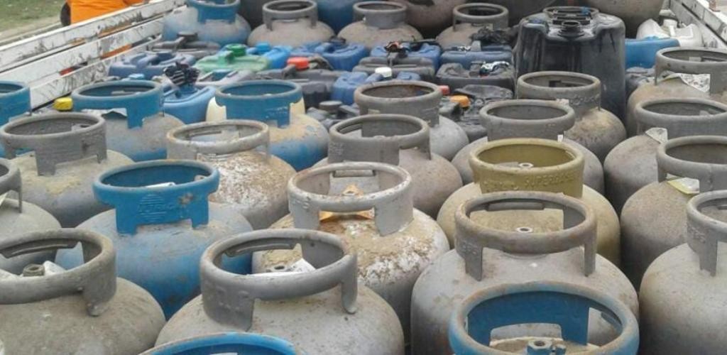 Óleo diesel e gás de cozinha são recolhidos na Barra