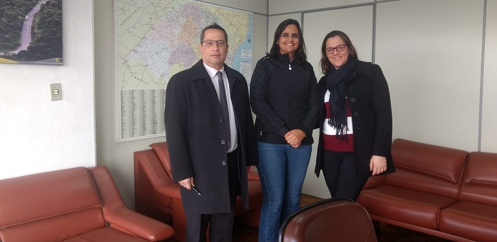 Reunião em Porto Alegre trata sobre a pavimentação da Avenida Perimetral, em SJN