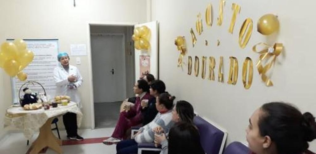 Ações alertam para a importância do aleitamento materno