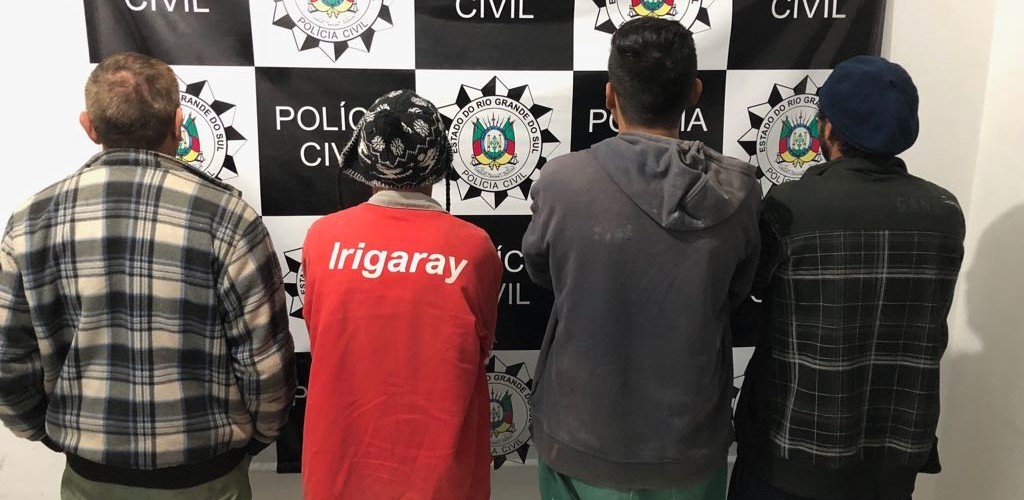 Quadrilha que roubava soja é presa pela Polícia Civil