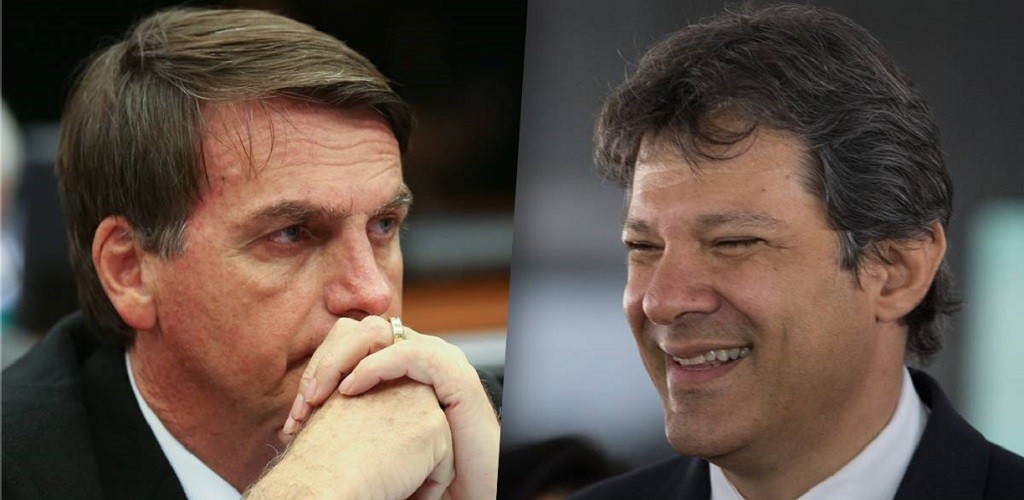 Parte do MDB apoia Haddad e parte está com Bolsonaro