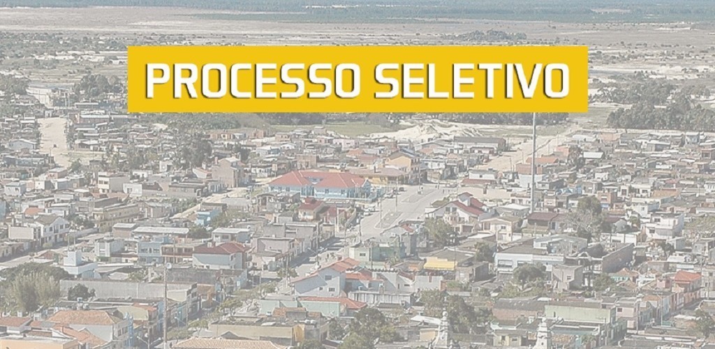 Processo Seletivo seleciona professor em SJN