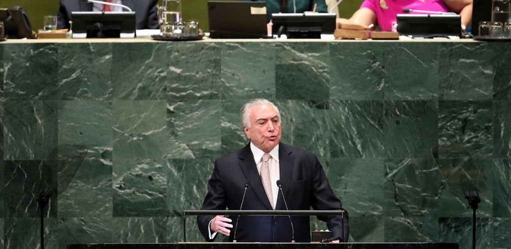 "Temos orgulho de nossa tradição de acolhimento", diz Temer na ONU