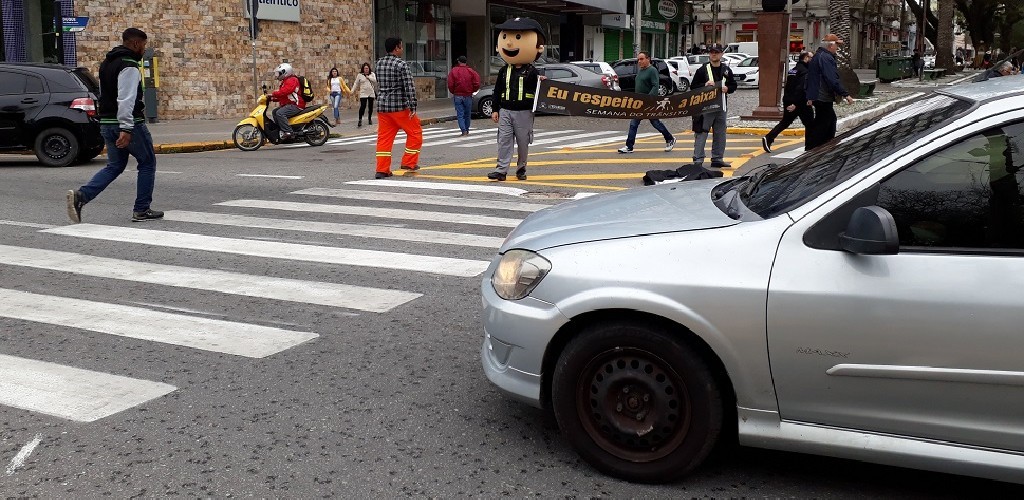 Semana do Trânsito foi encerrada com ação na zona central