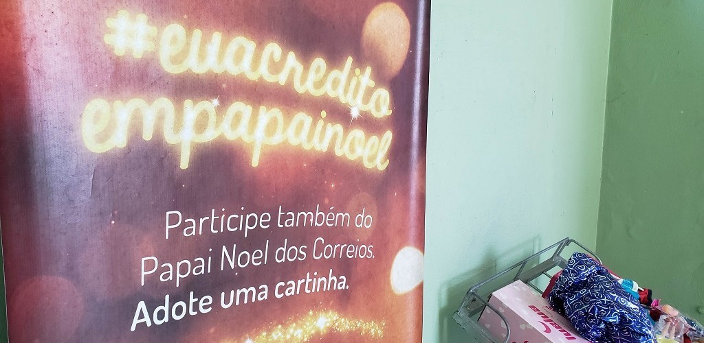 Edição 2018 da campanha Papai Noel dos Correios iniciou nesta segunda-feira