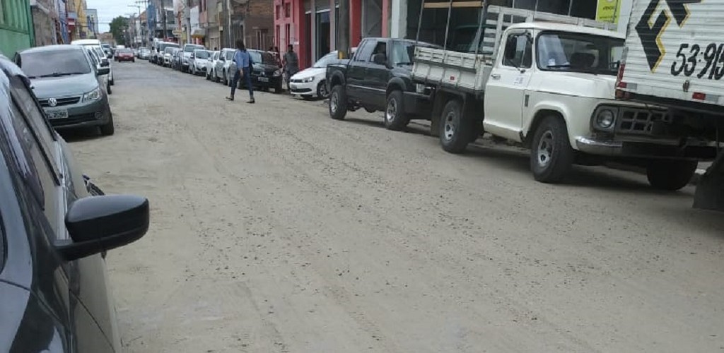 Comerciantes reclamam da falta de pavimentação na General Osório depois de obra da Corsan