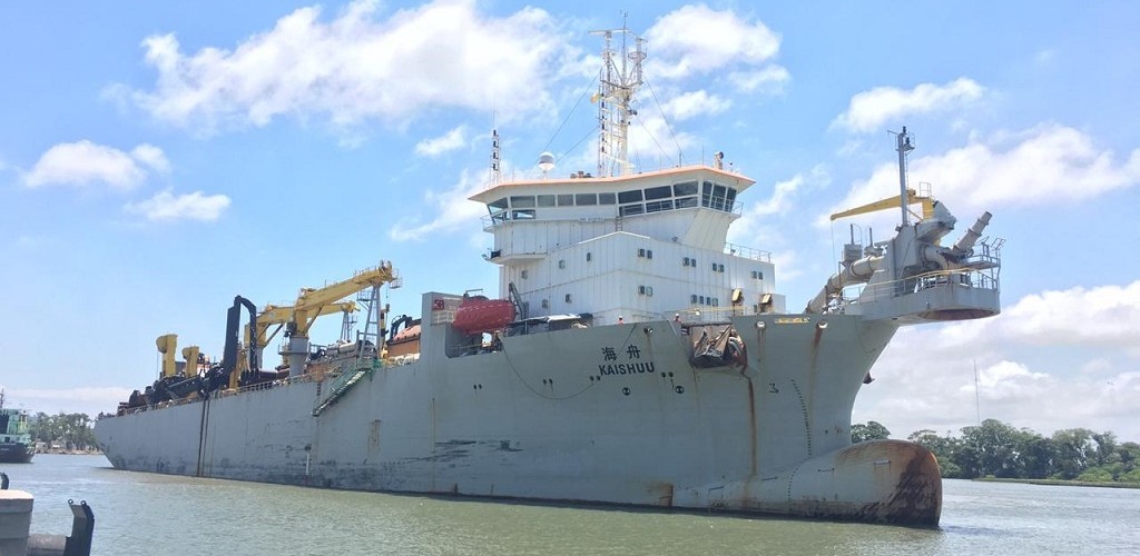 Draga Kaishuu chega a Rio Grande