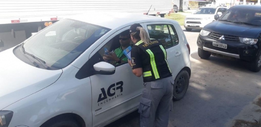 Núcleo de Educação para o Trânsito desenvolve Blitz Educativas no Cassino