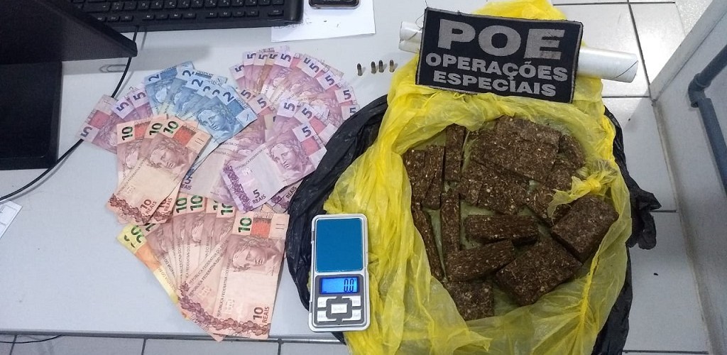 POE realiza prisão de três acusados por tráfico em RG