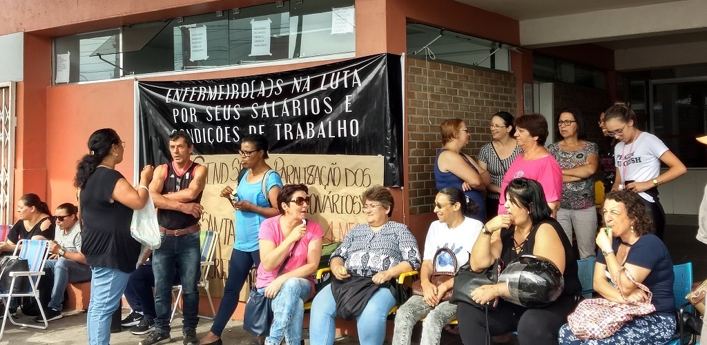 Funcionários da Santa Casa paralisam atividades por 24 horas 