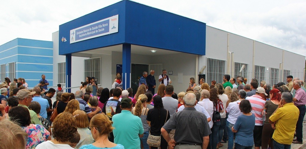Novas instalações da UBS Vila Nova são inauguradas com festa, em Pelotas