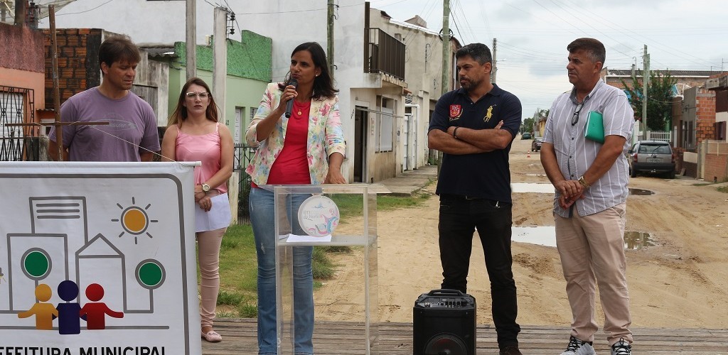 Obras de pavimentação tem início