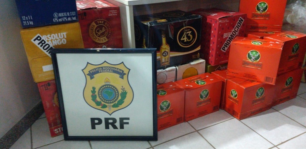 PRF flagra crime de descaminho na BR 116