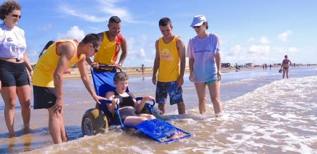 Projeto "Verão Legal - Praia para Todos" é estendido para mais dois dias
