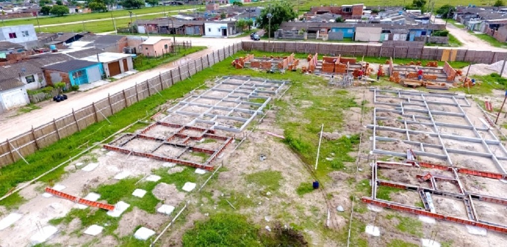Construção das 158 casas do Loteamento Cidade de Águeda já está em andamento