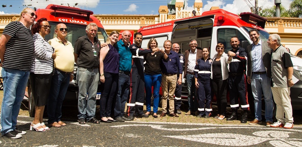 SAMU Regional recebe ambulâncias para atendimento básico e UTI Móvel