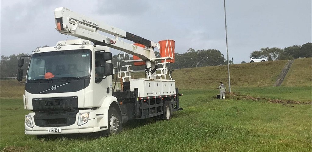 Transformadores utilizados na iluminação do trevo são furtados