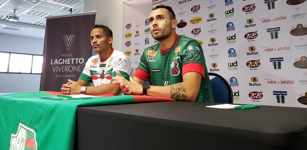 Maurício e Moisés foram apresentados como novos reforços do São Paulo