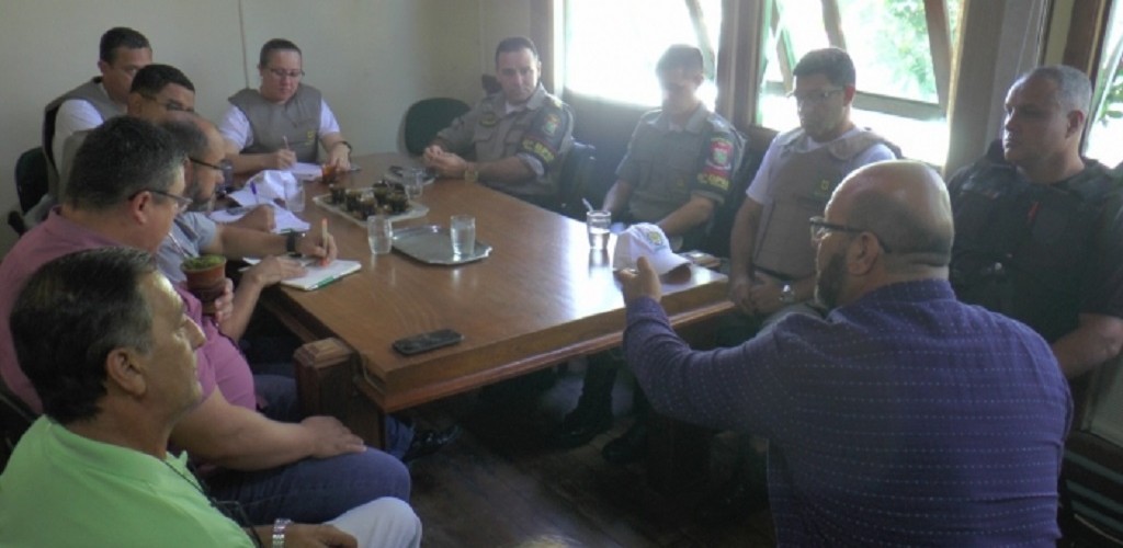 Reunião sobre segurança no Carnaval do Cassino é realizada