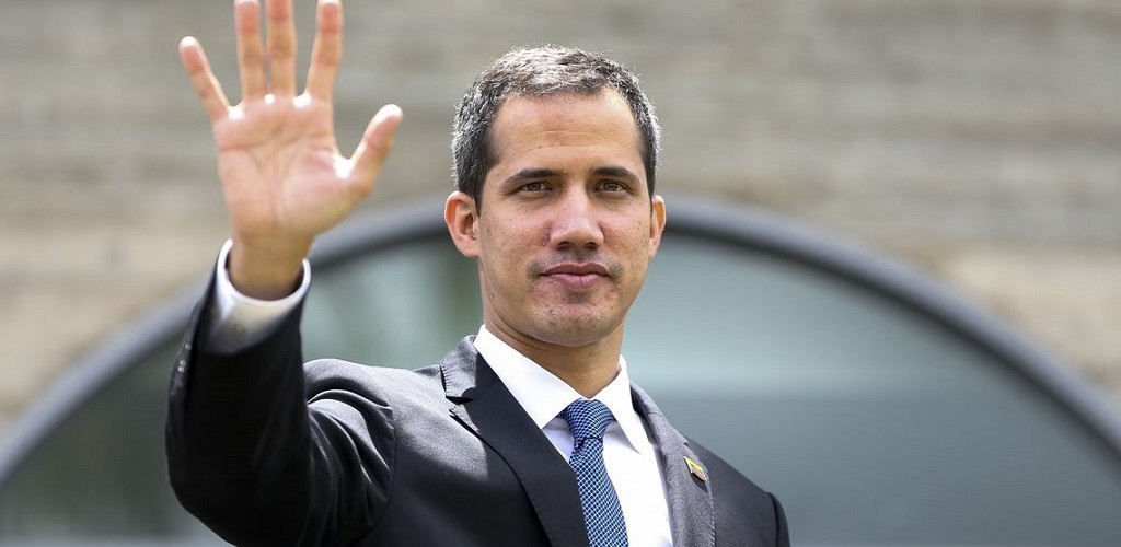 Guaidó diz que sua visita busca restabelecer a democracia