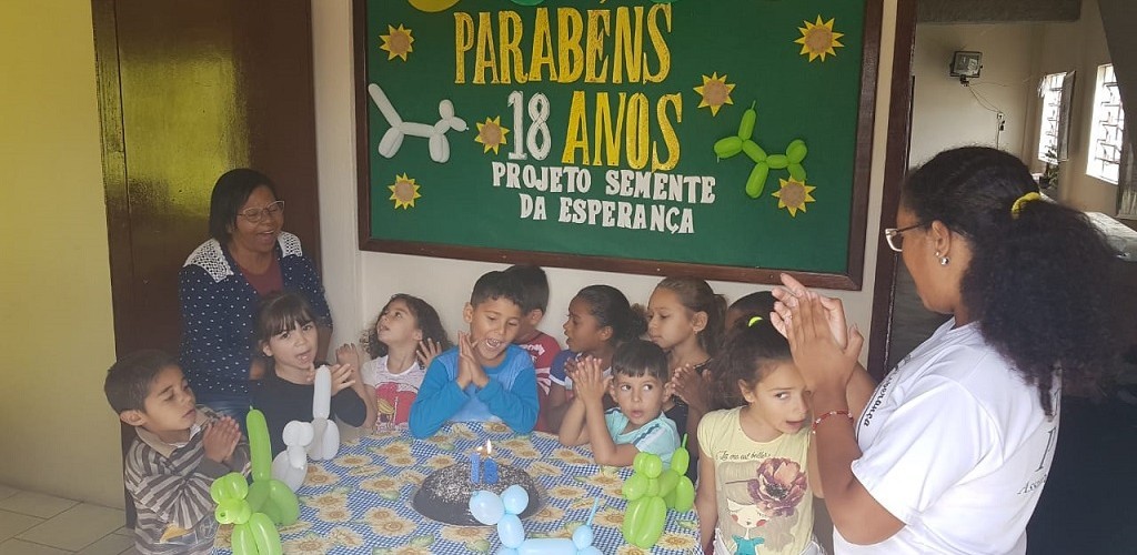 Projeto Semente da Esperança completa 18 anos