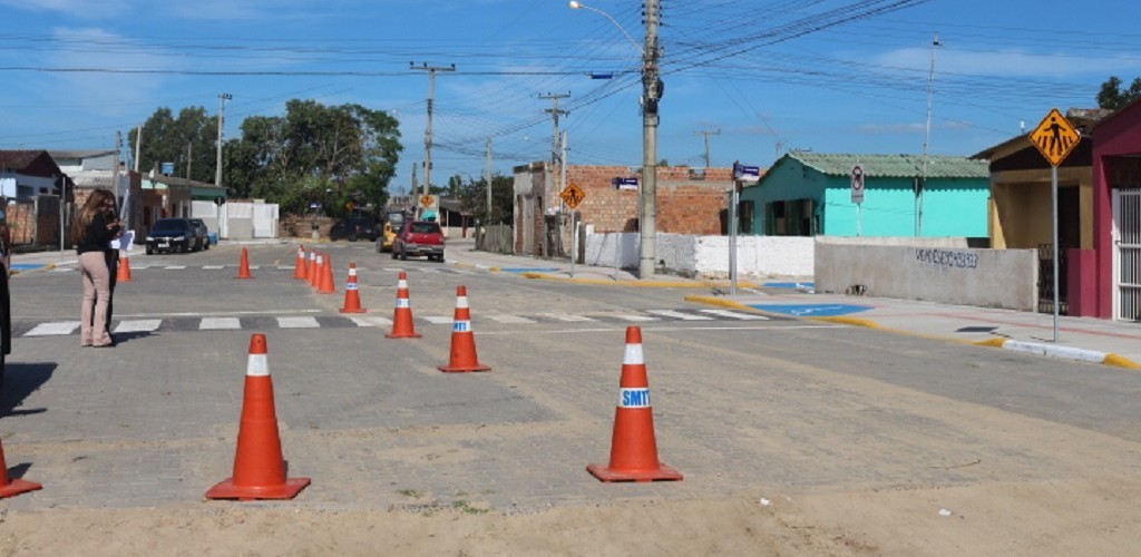 Rua Jorge Futuro tem trecho de pavimentação concluído