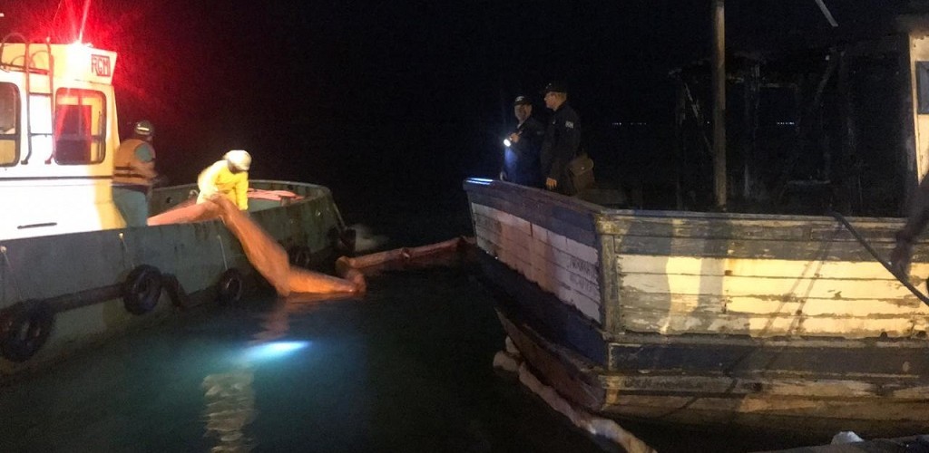 Suprg realiza monitoramento ambiental do incidente no Porto Velho