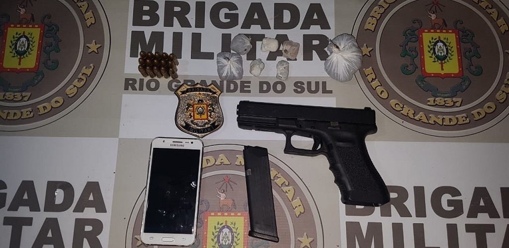 Depois de troca de tiros foragido é preso pela BM