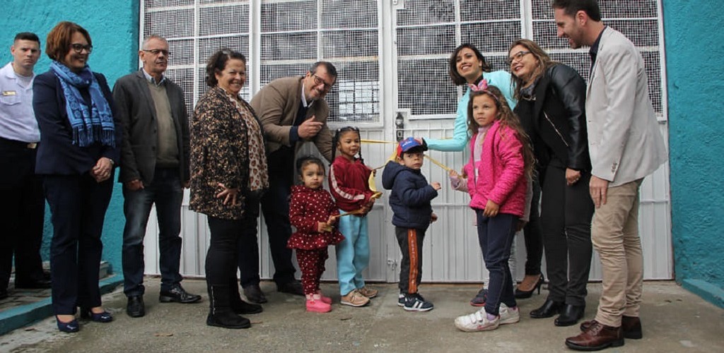 Inaugurada mais uma EMEI, a Alcides Barcelos, no bairro BGV