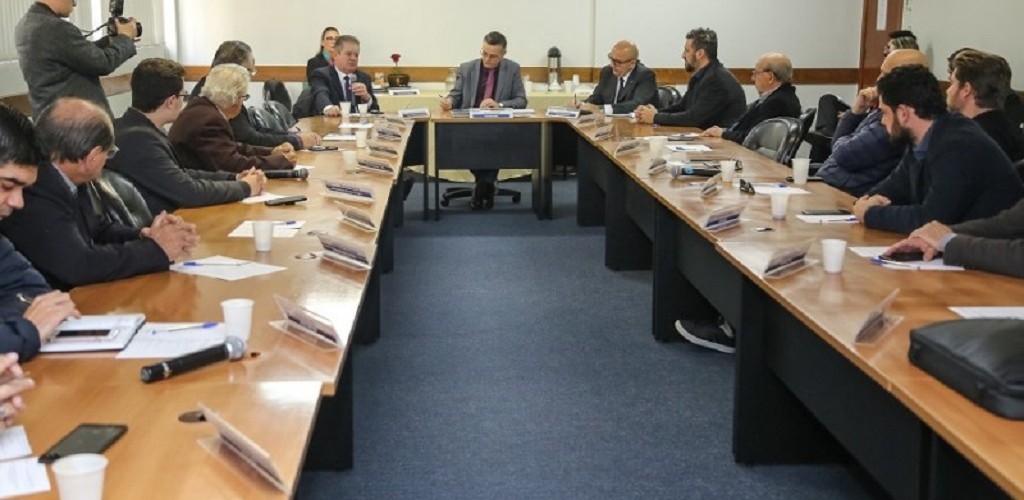 Em reunião na Fecomércio, Ranolfo diz que combate à pirataria passa por trabalho de inteligência