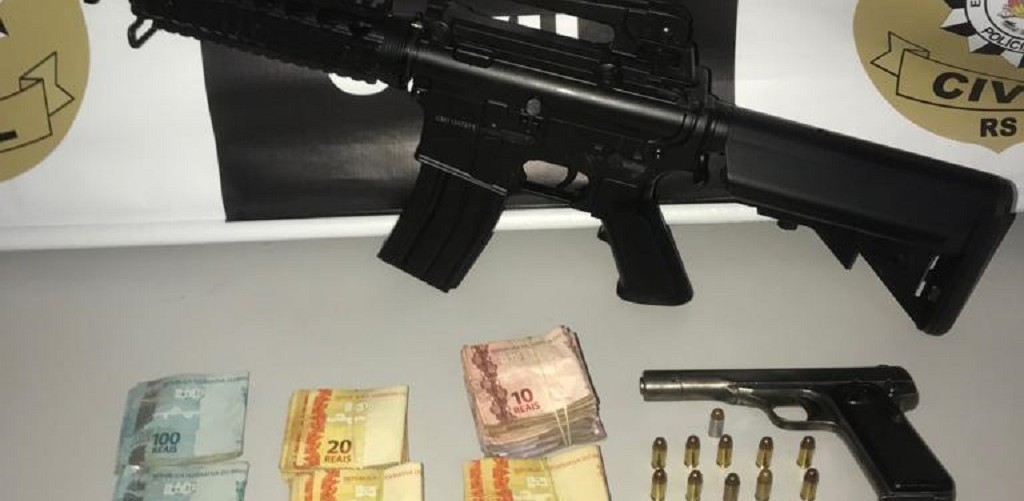 Polícia Civil prende homem por tráfico e posse de arma de fogo
