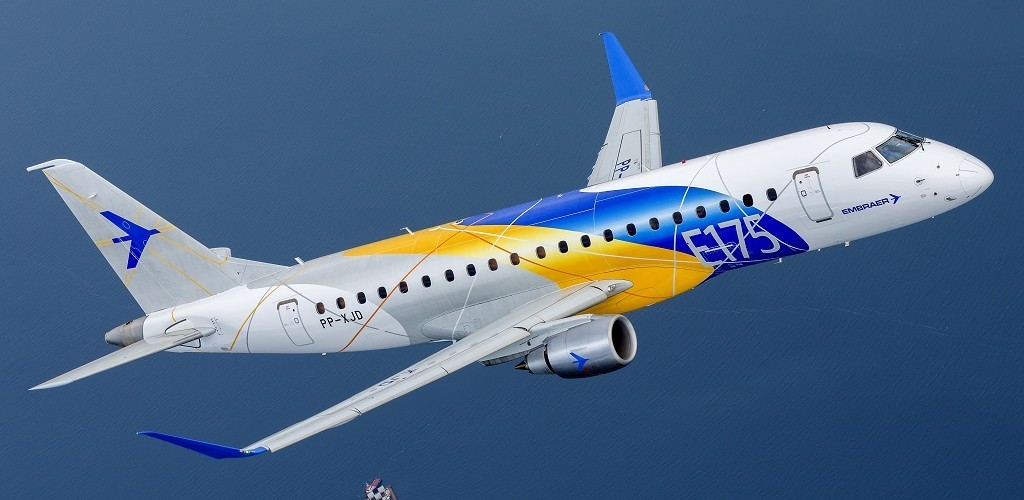 Embraer assina contrato de venda de 39 aviões para United Airlines